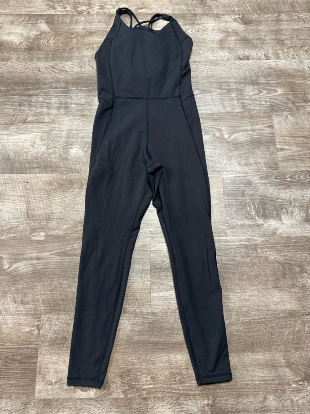 LOVESOFT Black Athletic Jumpsuit Size Small